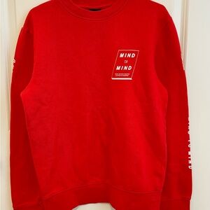 H&M Bold Red Crewneck Sweater